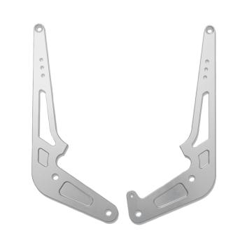 JAWA fork arm set silver