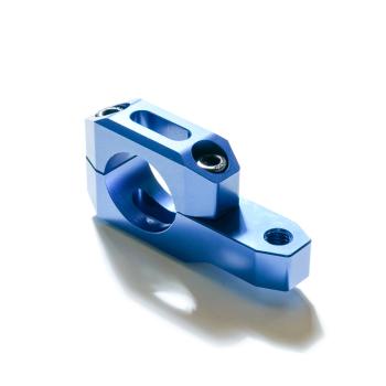 JAWA bracket for shock absorber blue