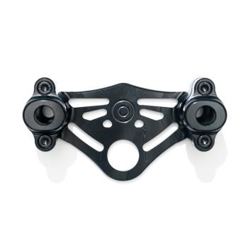 JAWA fork top plate complete black