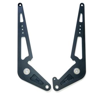 BAR fork arm set low black