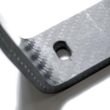 KLS carbon fibre rear seat bracket