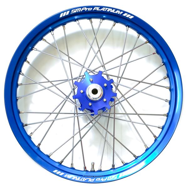 SM PRO rear wheel 19" Airtight System blue