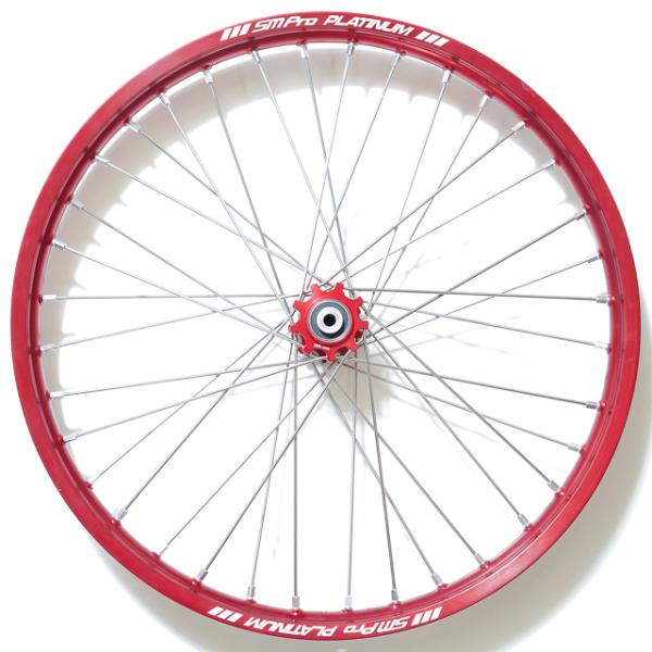 SM PRO Vorderrad 23" rot